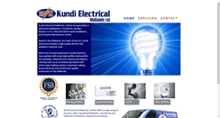 Desktop Screenshot of kundielectrical.com